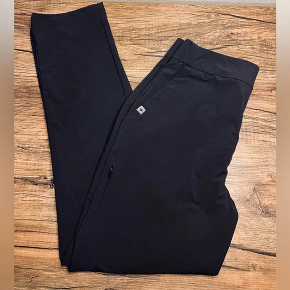 FIGS PRO Scrub Pants Women Small Black Stretch Nurse Medical Hospital Workwear - Picture 3 of 5